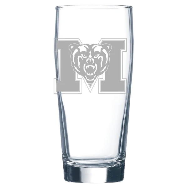 Mercer University Polar Camel 16 oz. Willi Becher Beer Glass