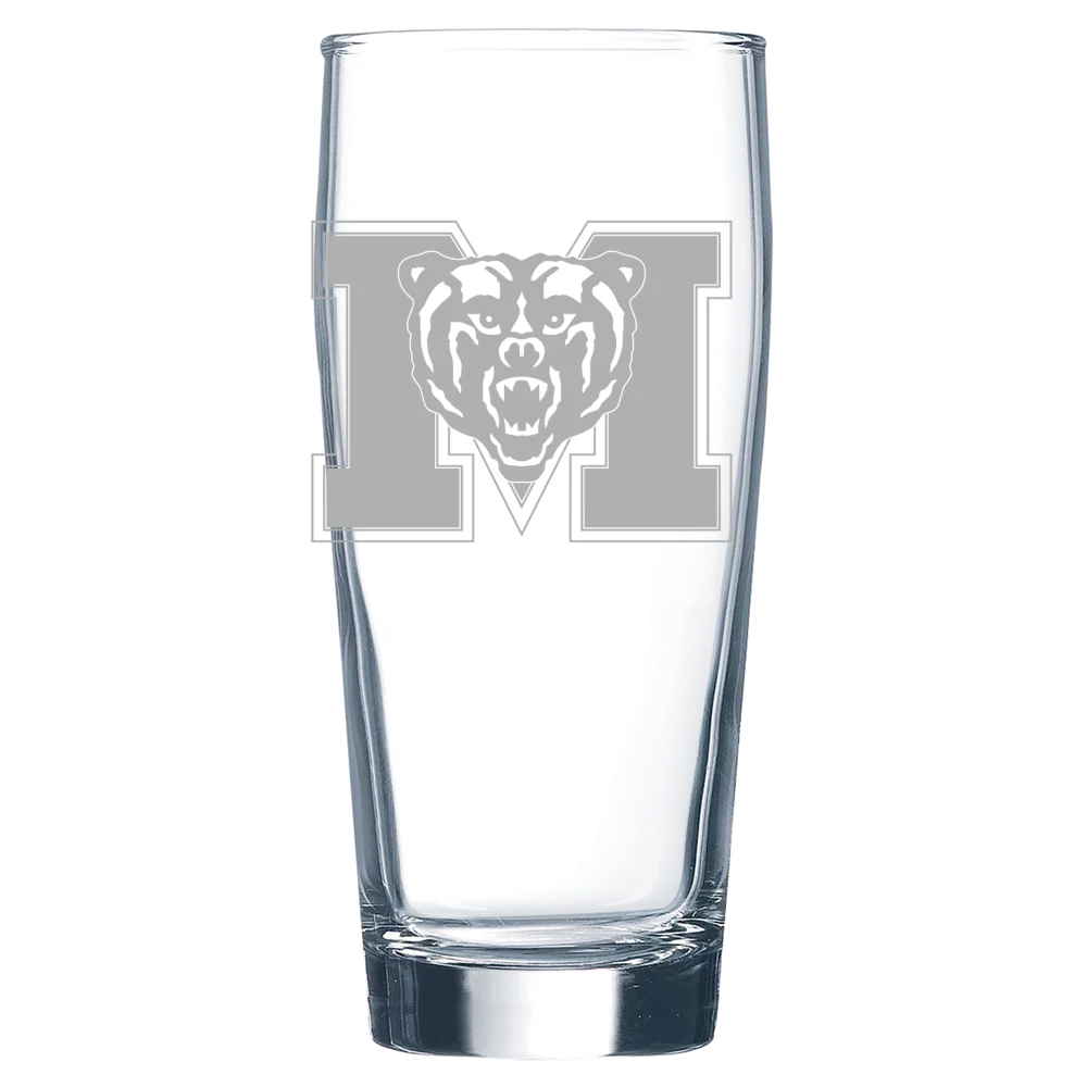 Mercer University Polar Camel 16 oz. Willi Becher Beer Glass