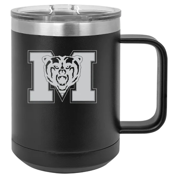 Mercer University Polar Camel 15 oz. Mug with Slider Lid