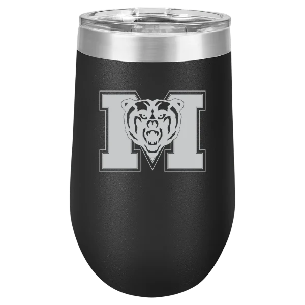 Mercer University Polar Camel 16 oz. Stemless Wine Tumbler