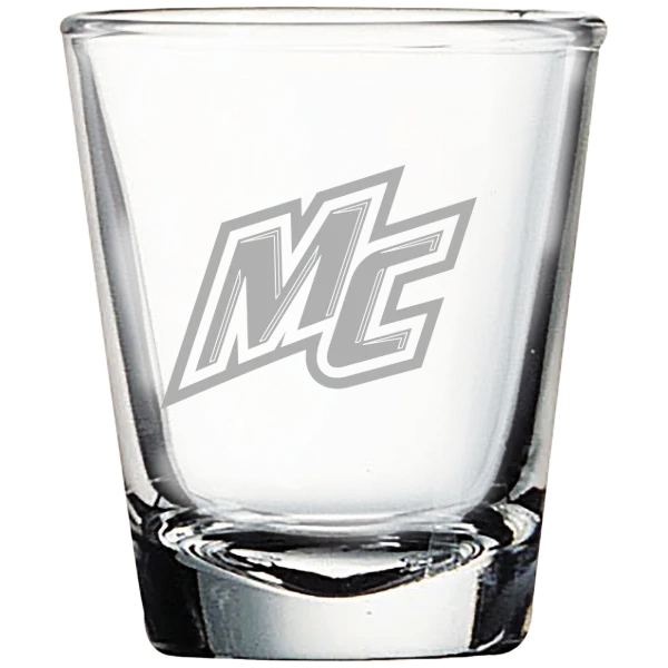 Merrimack College Polar Camel 1.7 oz. Shot Glass