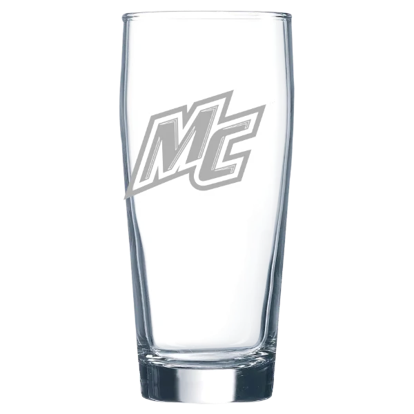 Merrimack College Polar Camel 16 oz. Willi Becher Beer Glass