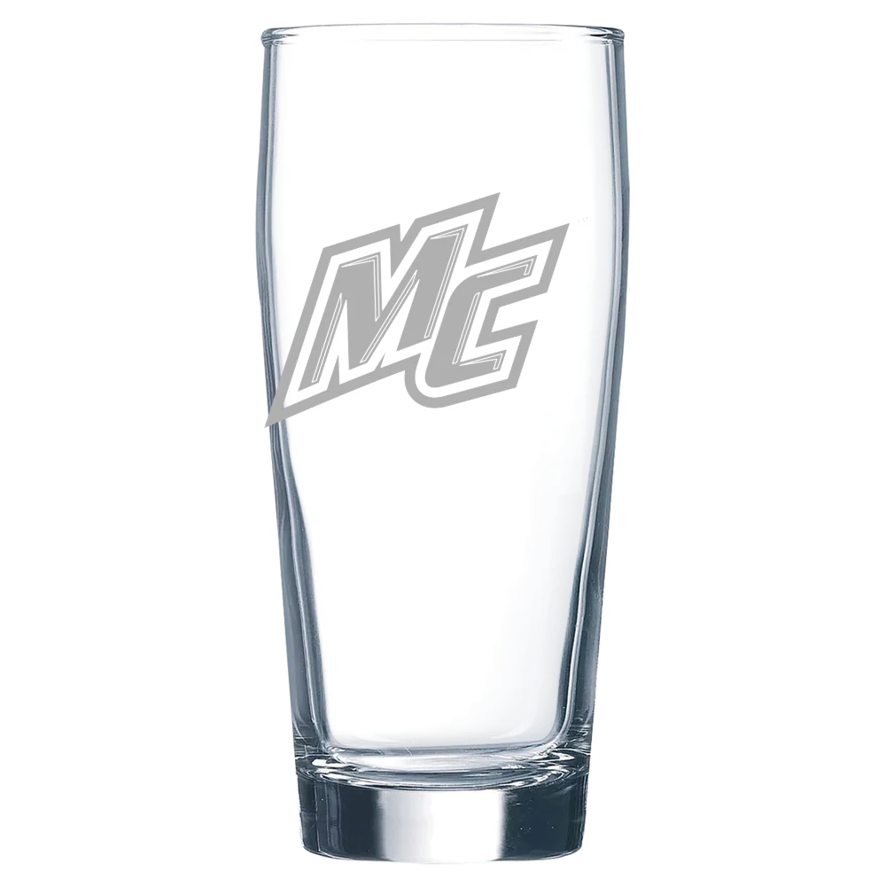 Merrimack College Polar Camel 16 oz. Willi Becher Beer Glass