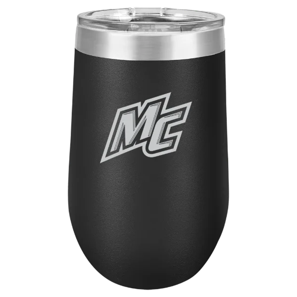 Merrimack College Polar Camel 16 oz. Stemless Wine Tumbler