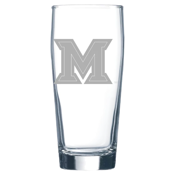Miami University (Ohio) Polar Camel 16 oz. Willi Becher Beer Glass