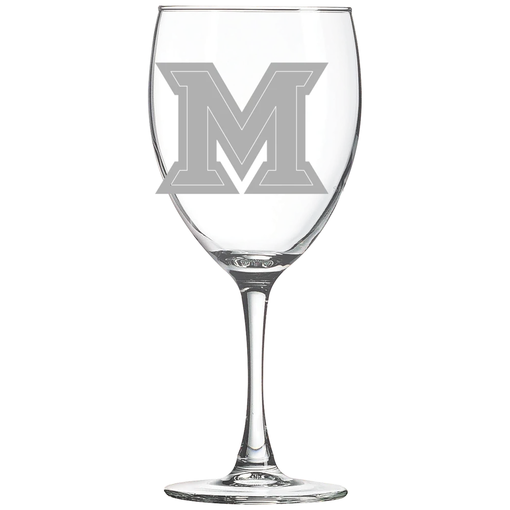 Miami University (Ohio) Polar Camel 10 1/2 oz. Wine Glass