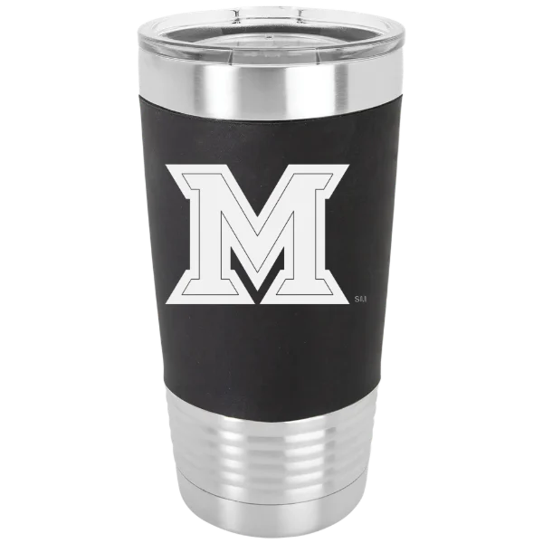 Miami University (Ohio) Polar Camel 20 oz. Silicone Grip Tumbler with Standard Lid