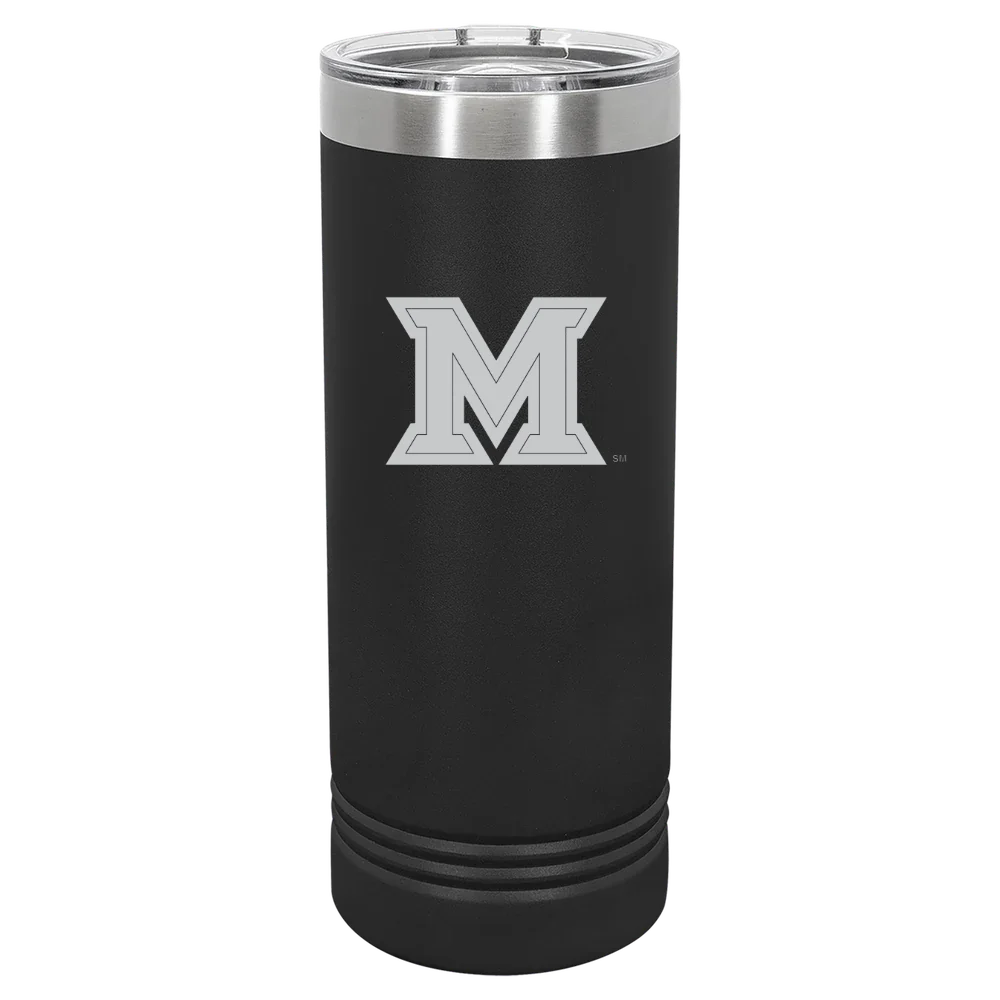Miami University (Ohio) Polar Camel 22 oz. Skinny Tumbler with Slider Lid