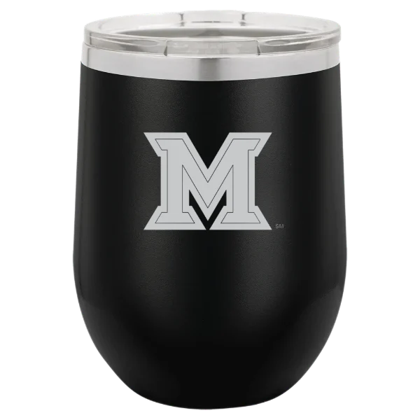 Miami University (Ohio) Polar Camel 12 oz. Stemless Wine Tumbler
