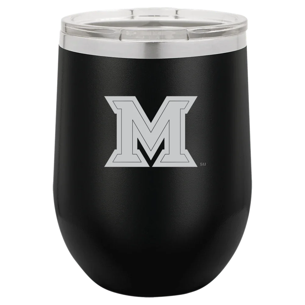 Miami University (Ohio) Polar Camel 12 oz. Stemless Wine Tumbler
