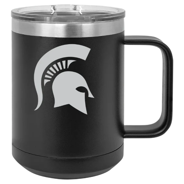 Michigan State University Polar Camel 15 oz. Mug with Slider Lid