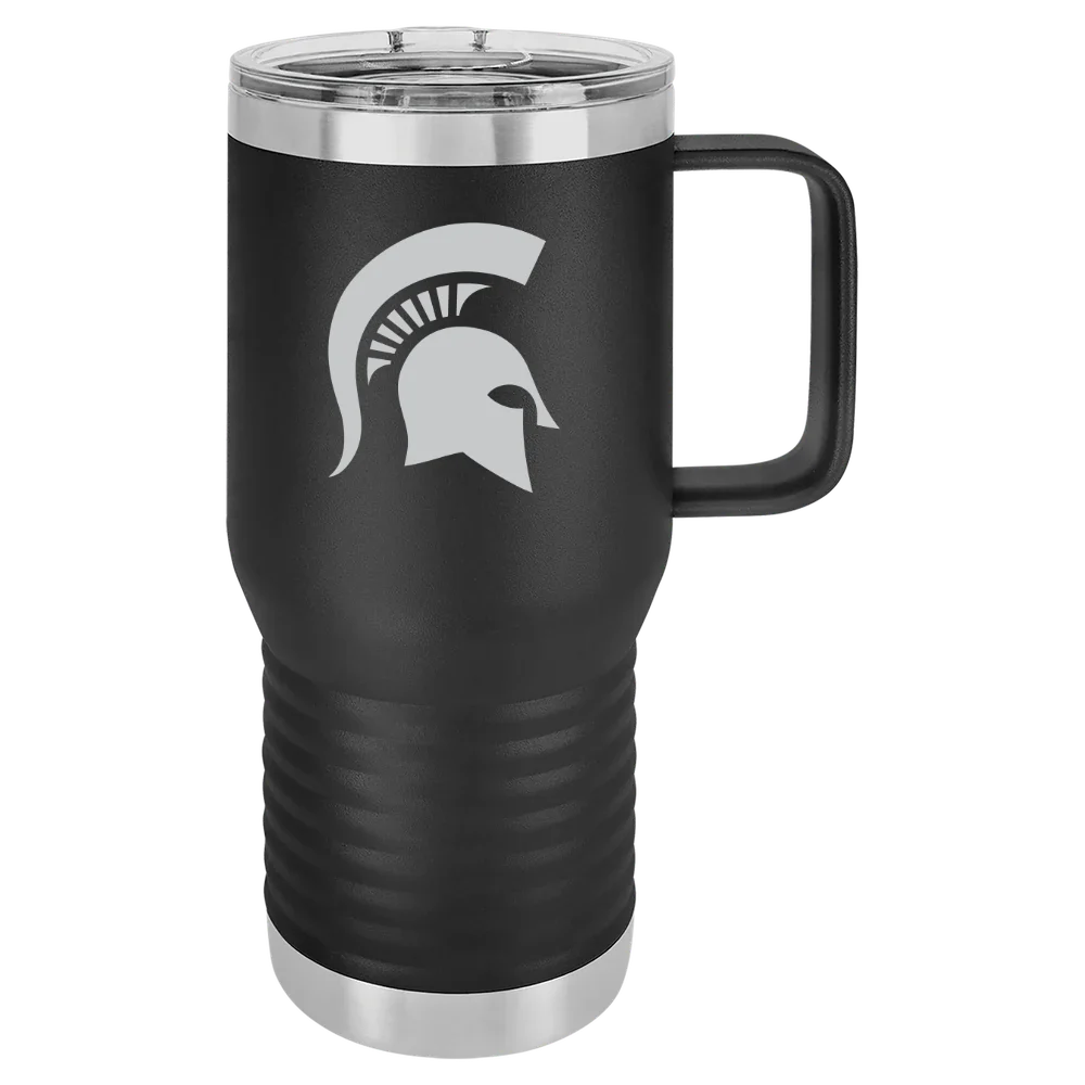 Michigan State University Polar Camel 20 oz. Travel Mug with Slider Lid