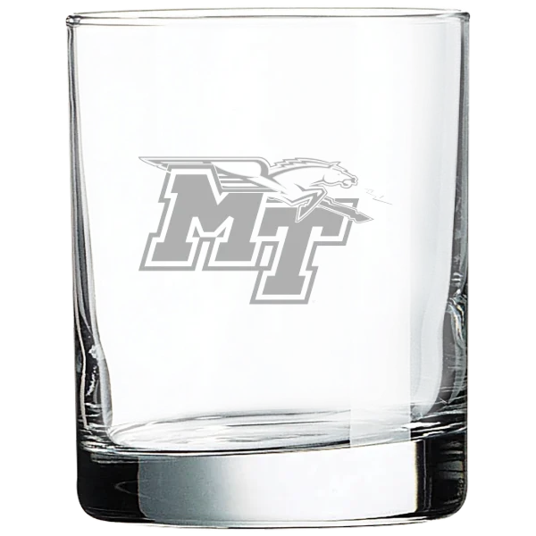 Middle Tennessee State University Polar Camel 10 1/2 oz. On The Rocks Glass