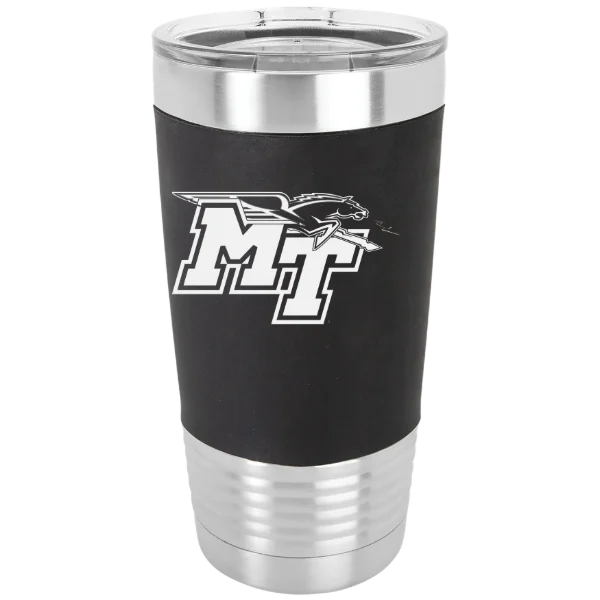 Middle Tennessee State University Polar Camel 20 oz. Silicone Grip Tumbler with Standard Lid