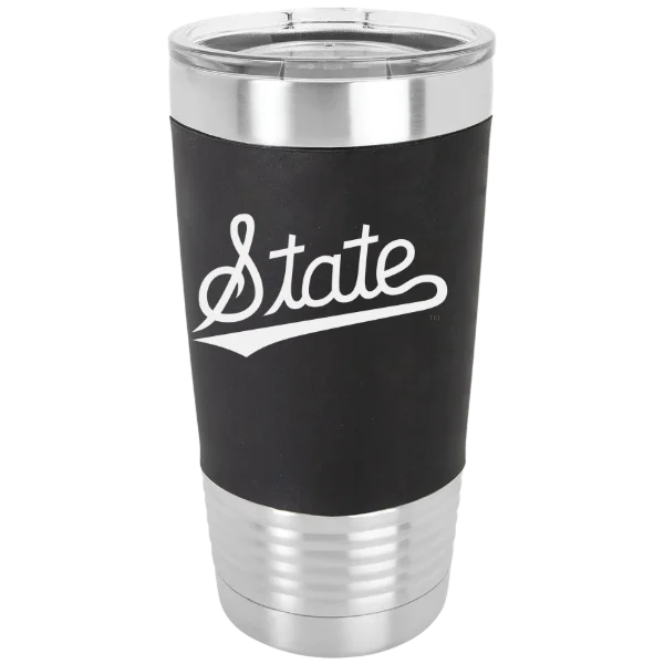 Mississippi State University Polar Camel 20 oz. Silicone Grip Tumbler with Standard Lid
