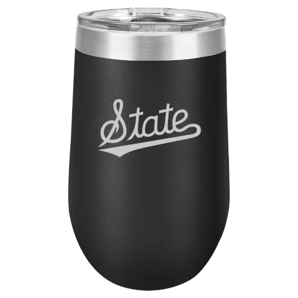 Mississippi State University Polar Camel 16 oz. Stemless Wine Tumbler