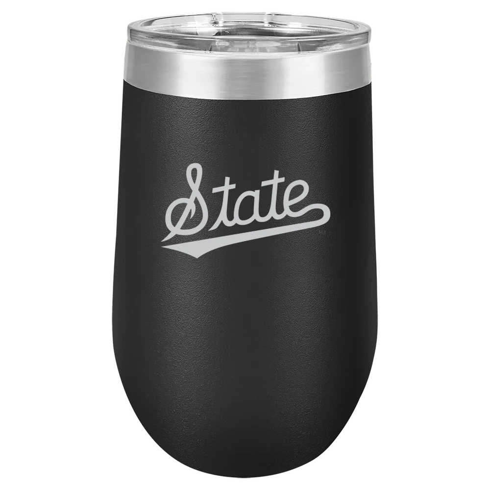 Mississippi State University Polar Camel 16 oz. Stemless Wine Tumbler