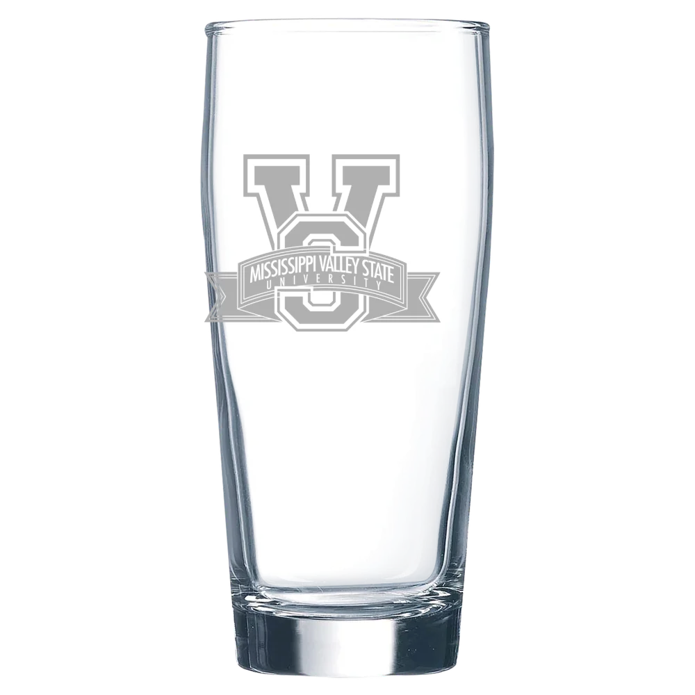 Mississippi Valley State University Polar Camel 16 oz. Willi Becher Beer Glass