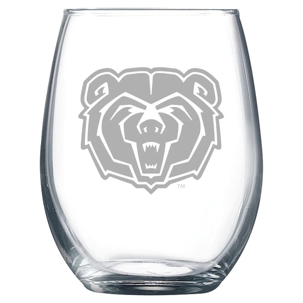 Missouri State University Polar Camel 9 oz. Stemless Wine Glass