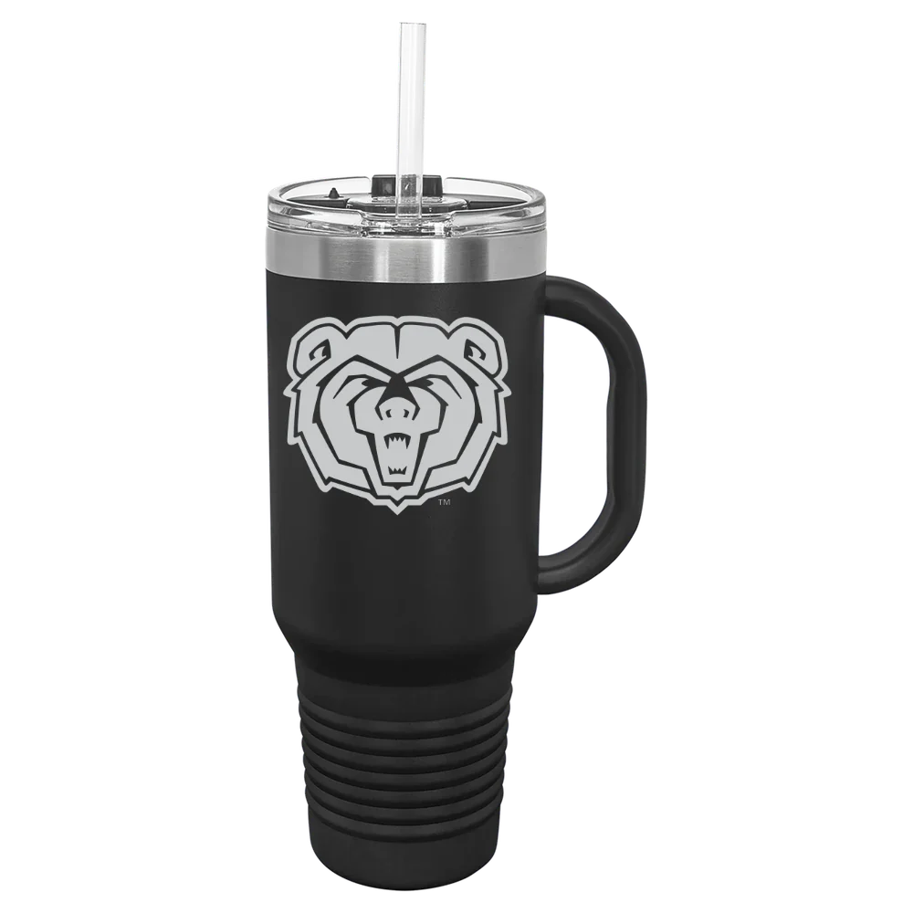 Missouri State University Polar Camel 40 oz. Travel Mug with Snap Lid & Straw