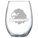 Monmouth University Polar Camel 15 oz. Stemless Wine Glass