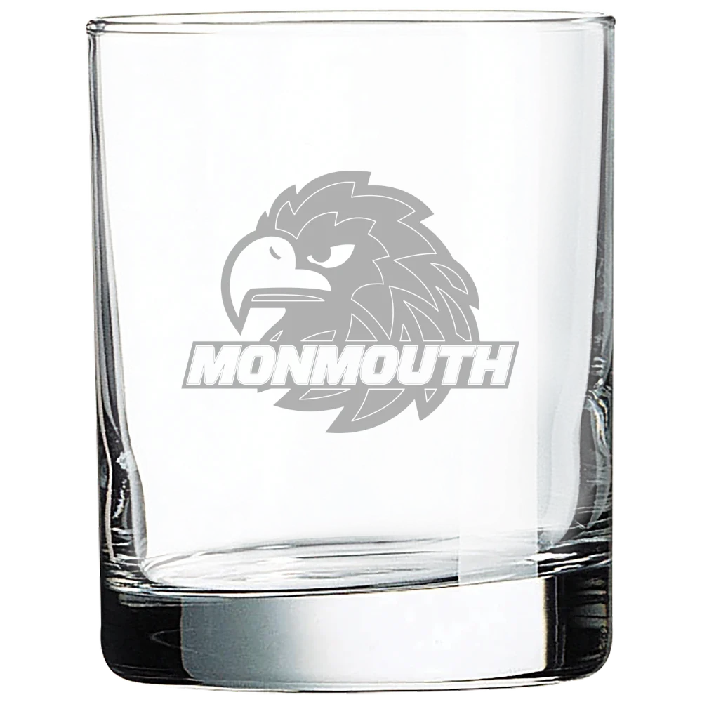 Monmouth University Polar Camel 10 1/2 oz. On The Rocks Glass