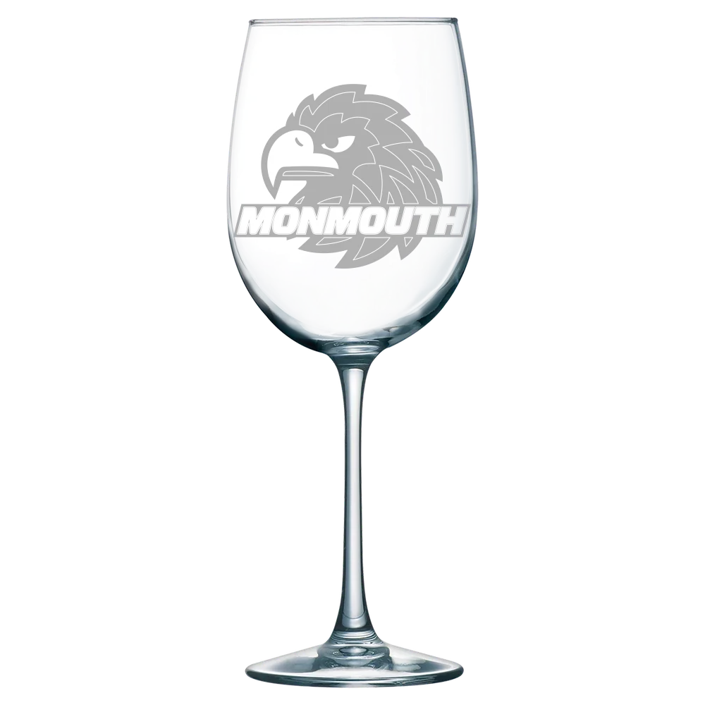 Monmouth University Polar Camel 19 oz. Wine Glass
