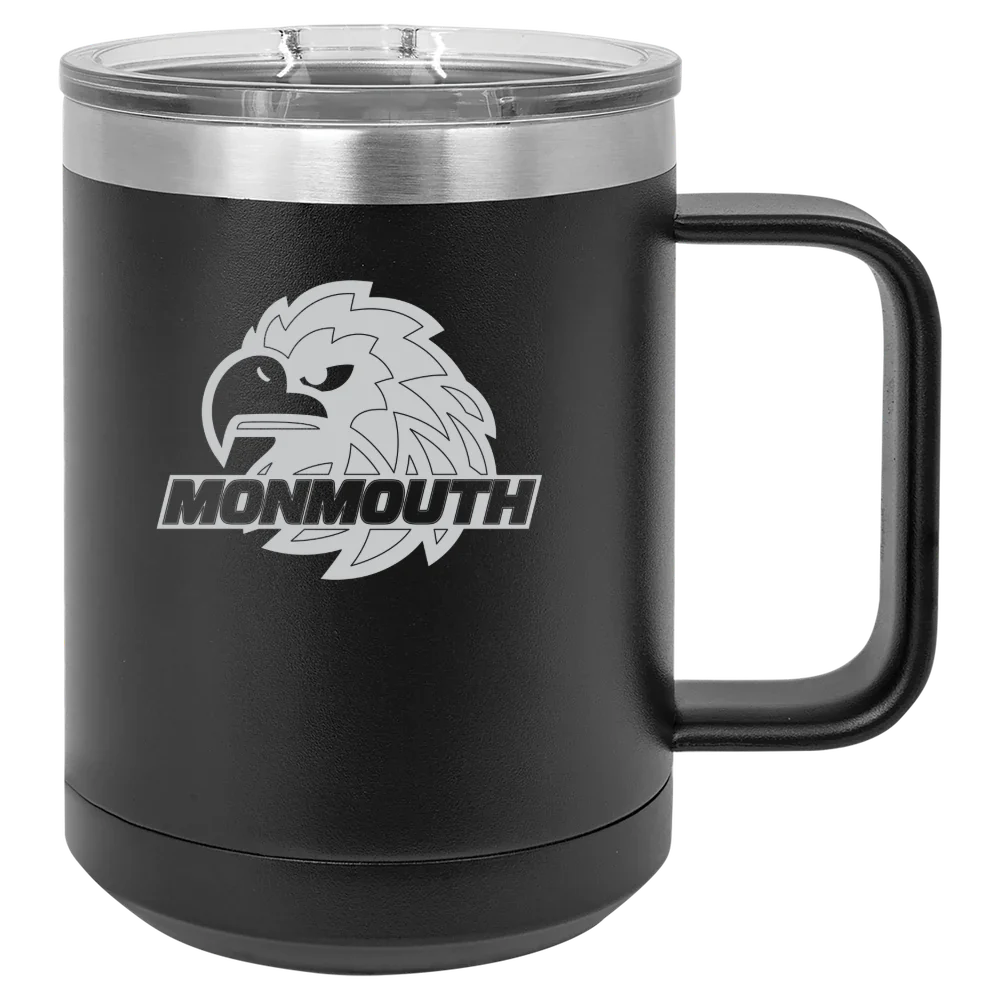 Monmouth University Polar Camel 15 oz. Mug with Slider Lid