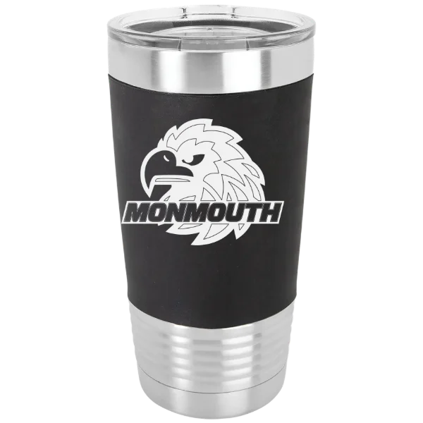 Monmouth University Polar Camel 20 oz. Silicone Grip Tumbler with Standard Lid