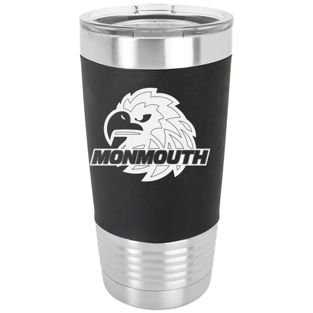 Monmouth University Polar Camel 20 oz. Silicone Grip Tumbler with Standard Lid