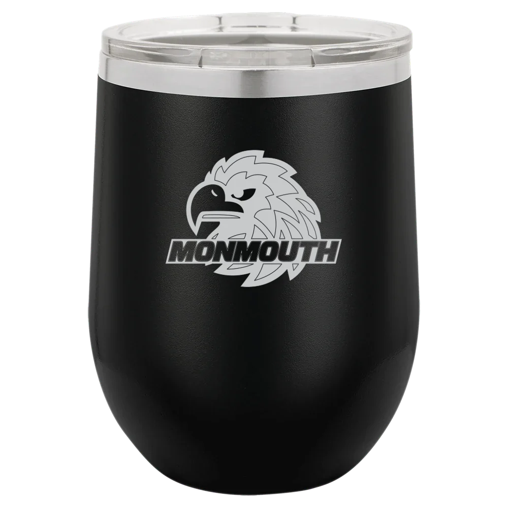 Monmouth University Polar Camel 12 oz. Stemless Wine Tumbler