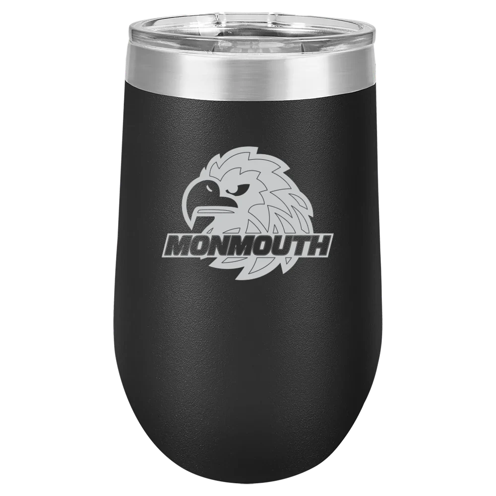 Monmouth University Polar Camel 16 oz. Stemless Wine Tumbler