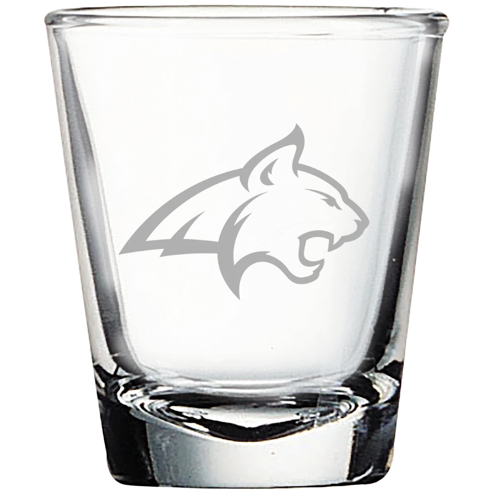 Montana State University-Bozeman Polar Camel 1.7 oz. Shot Glass