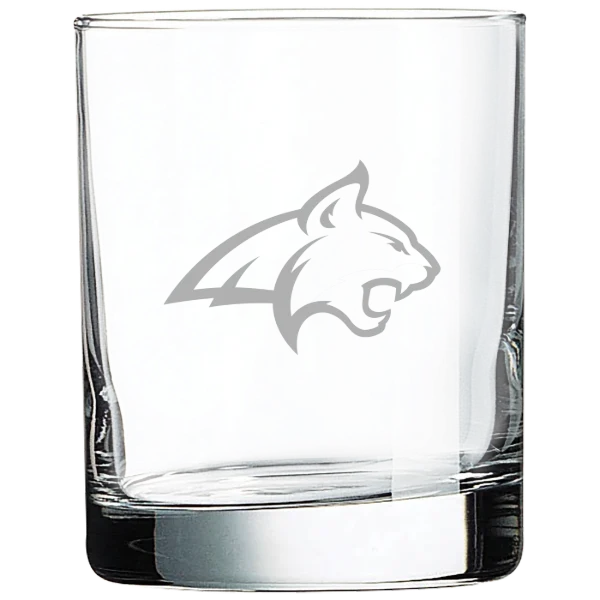 Montana State University-Bozeman Polar Camel 10 1/2 oz. On The Rocks Glass