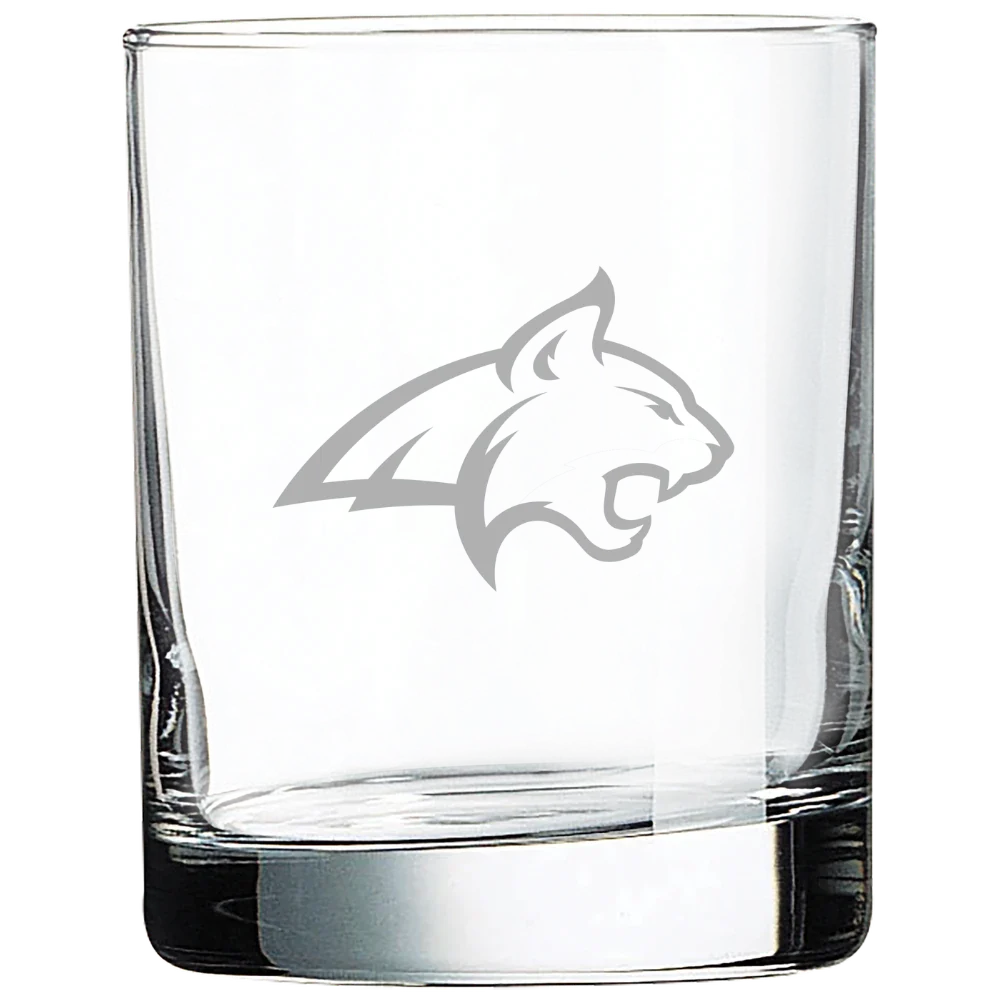 Montana State University-Bozeman Polar Camel 10 1/2 oz. On The Rocks Glass