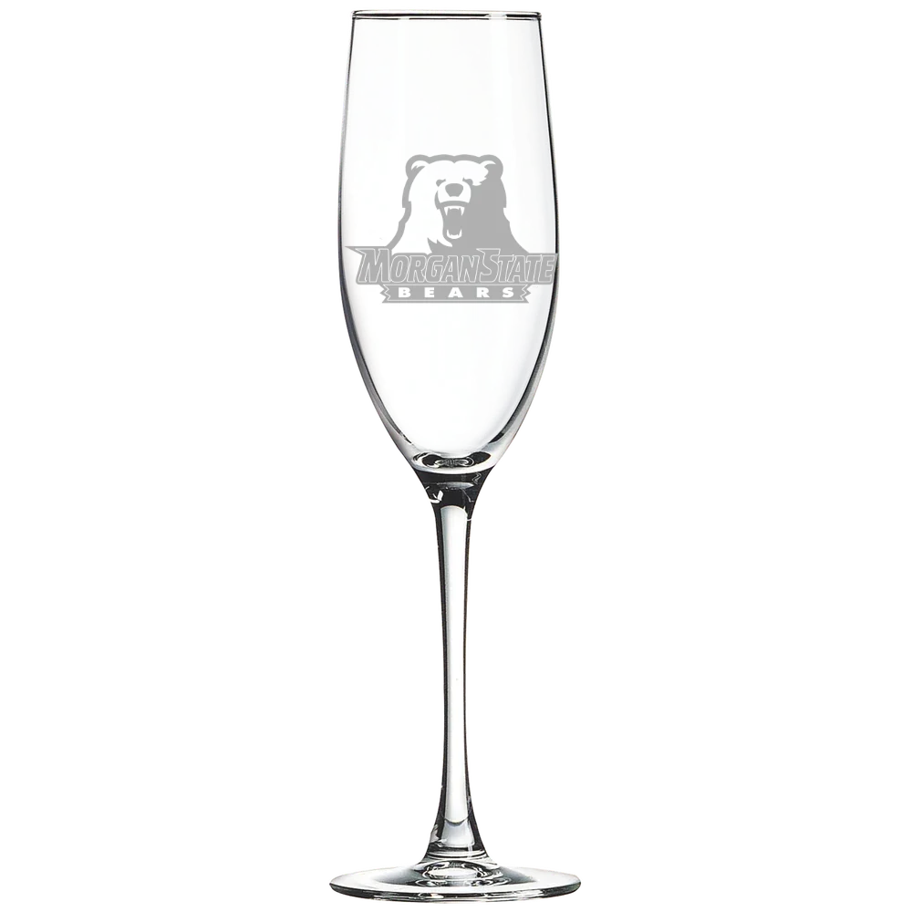 Morgan State University Polar Camel 8 oz. Champagne Flute