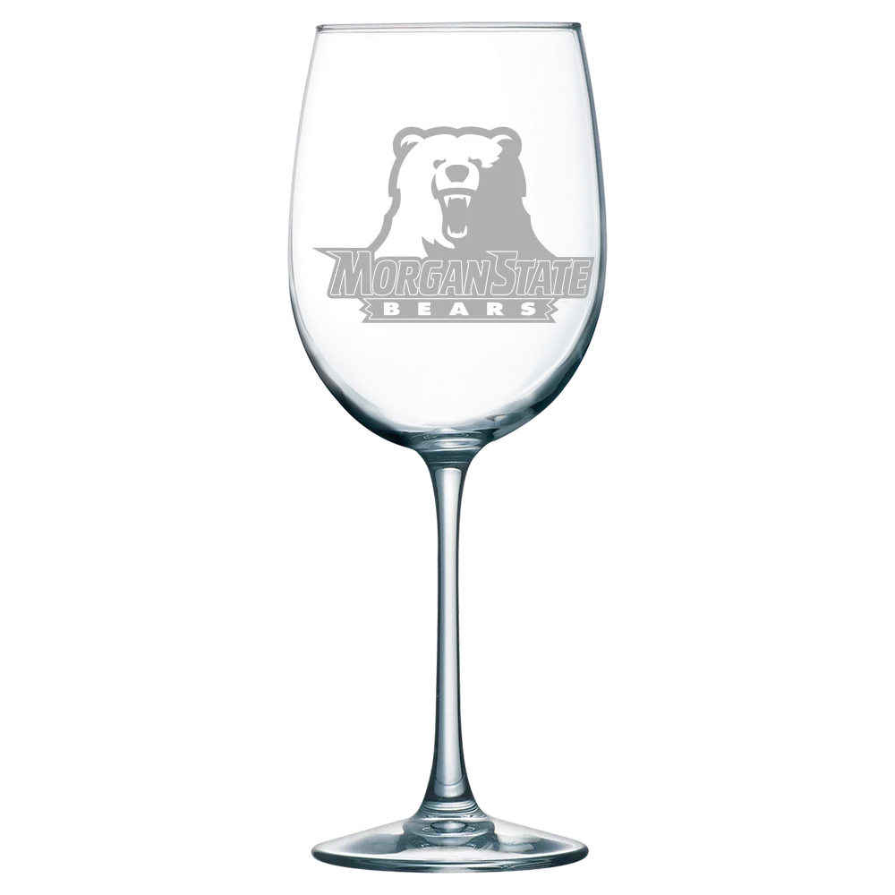 Morgan State University Polar Camel 19 oz. Wine Glass