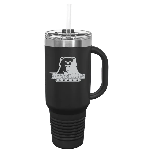 Morgan State University Polar Camel 40 oz. Travel Mug with Snap Lid & Straw