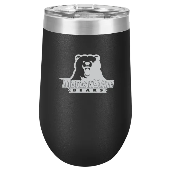 Morgan State University Polar Camel 16 oz. Stemless Wine Tumbler