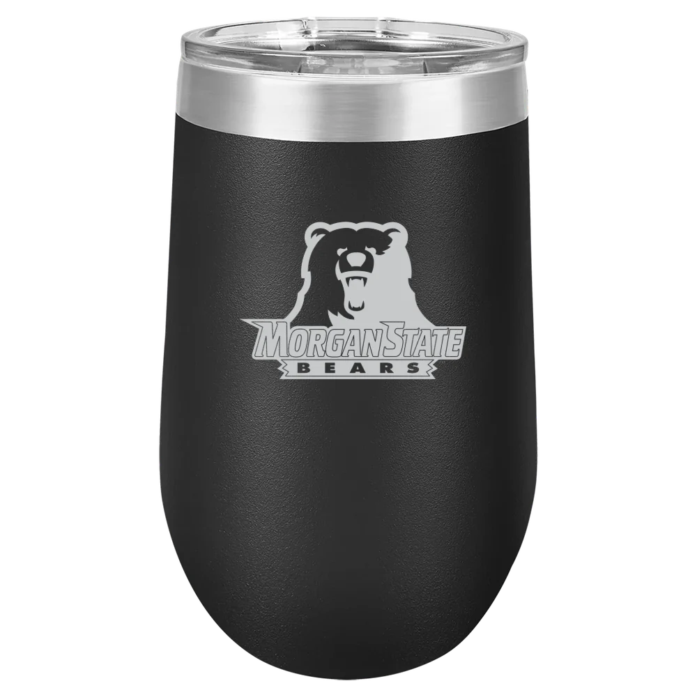 Morgan State University Polar Camel 16 oz. Stemless Wine Tumbler
