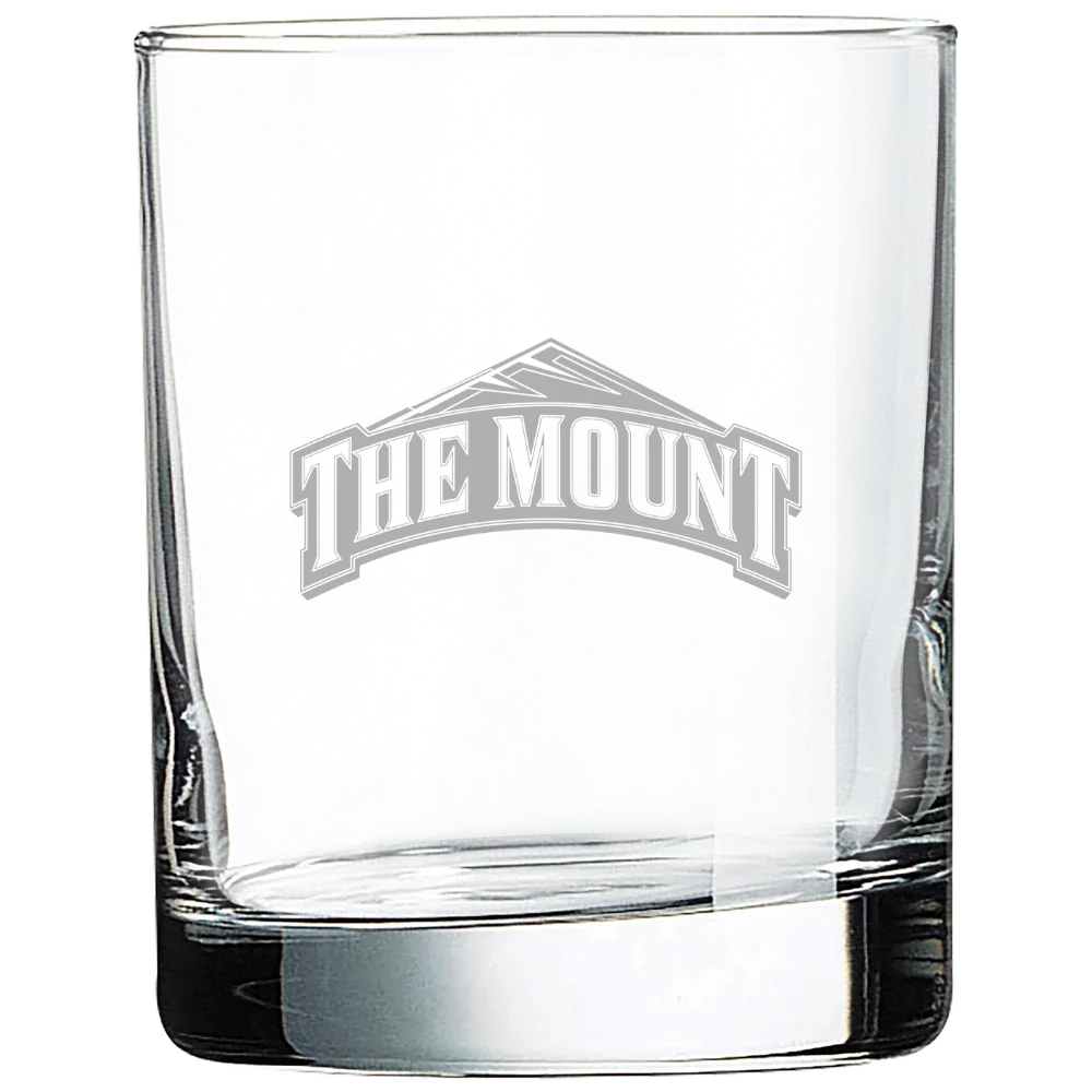 Mount St. Mary's University Polar Camel 10 1/2 oz. On The Rocks Glass