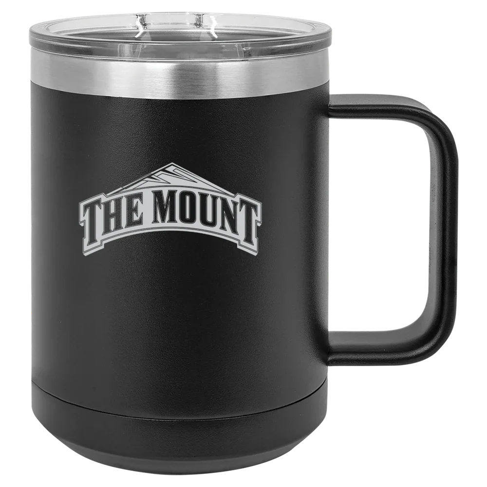 Mount St. Mary's University Polar Camel 15 oz. Mug with Slider Lid