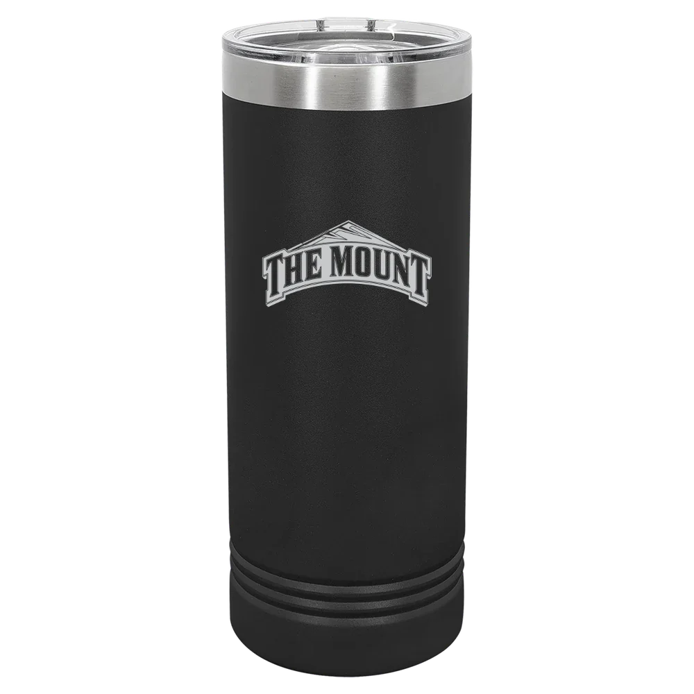 Mount St. Mary's University Polar Camel 22 oz. Skinny Tumbler with Slider Lid