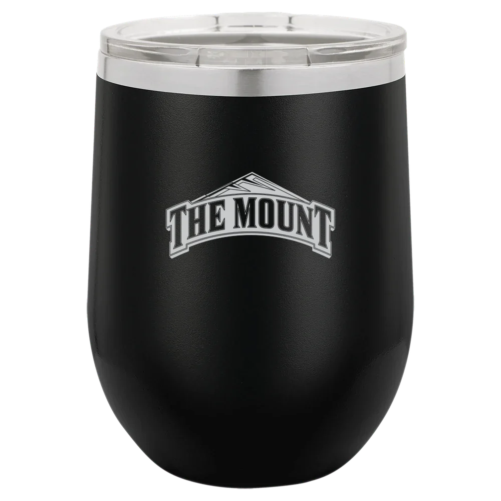 Mount St. Mary's University Polar Camel 12 oz. Stemless Wine Tumbler