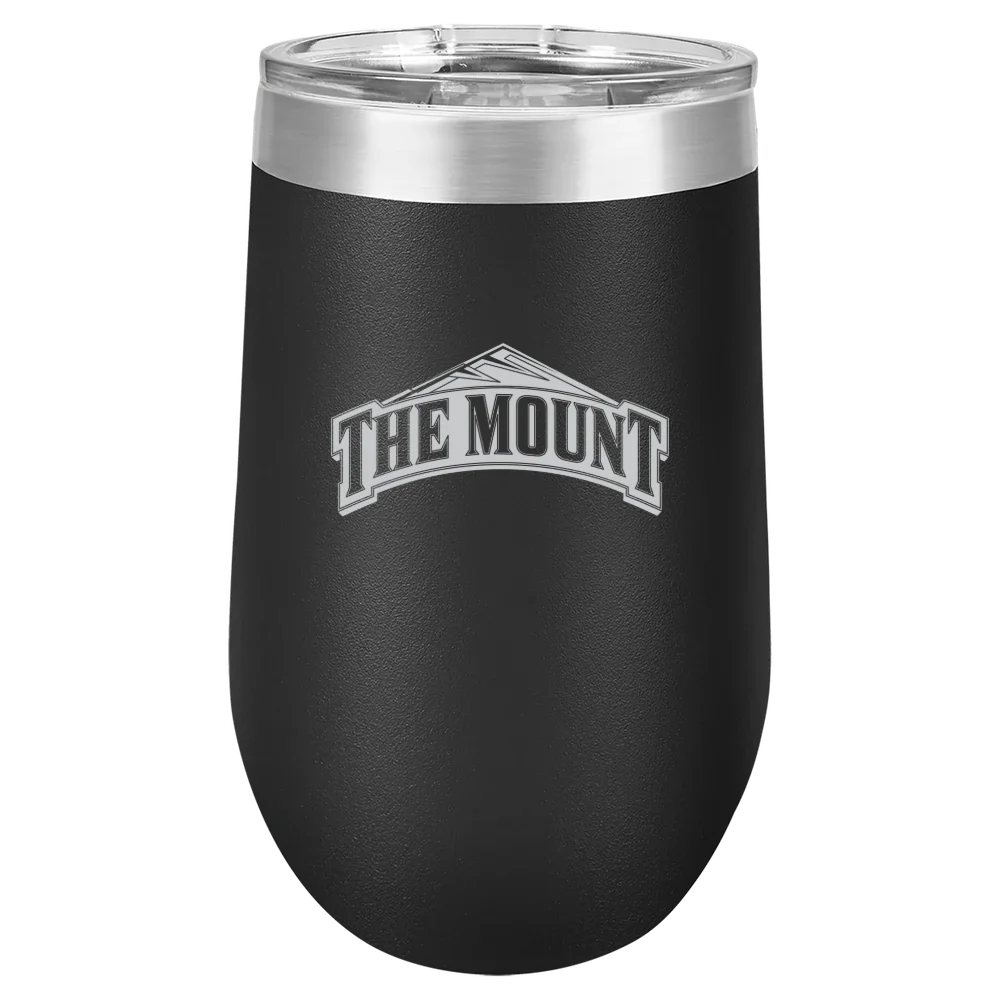Mount St. Mary's University Polar Camel 16 oz. Stemless Wine Tumbler