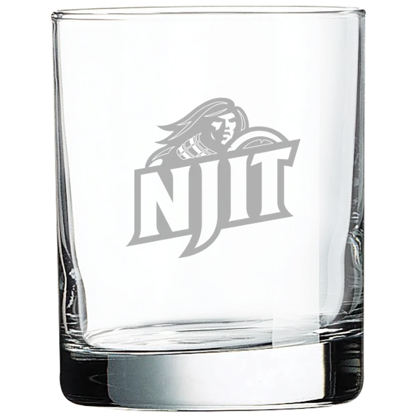 New Jersey Institute of Technology Polar Camel 10 1/2 oz. On The Rocks Glass