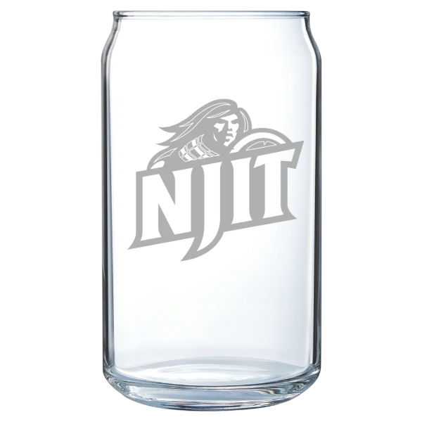 New Jersey Institute of Technology Polar Camel 16 oz. Can Glass