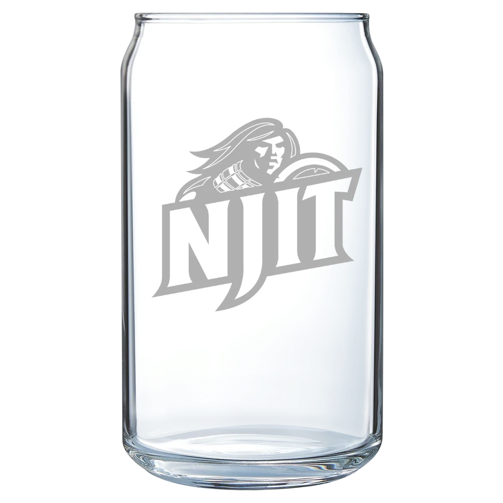 New Jersey Institute of Technology Polar Camel 16 oz. Can Glass