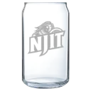 New Jersey Institute of Technology Polar Camel 16 oz. Can Glass