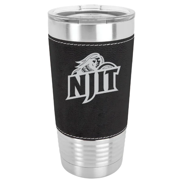 New Jersey Institute of Technology Polar Camel 20 oz. Leatherette Grip Tumbler with Standard Lid